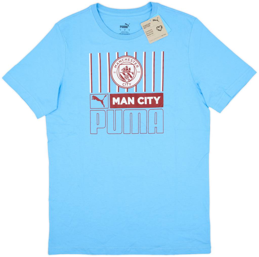 2022-23 Manchester City Puma Cotton Tee (S)