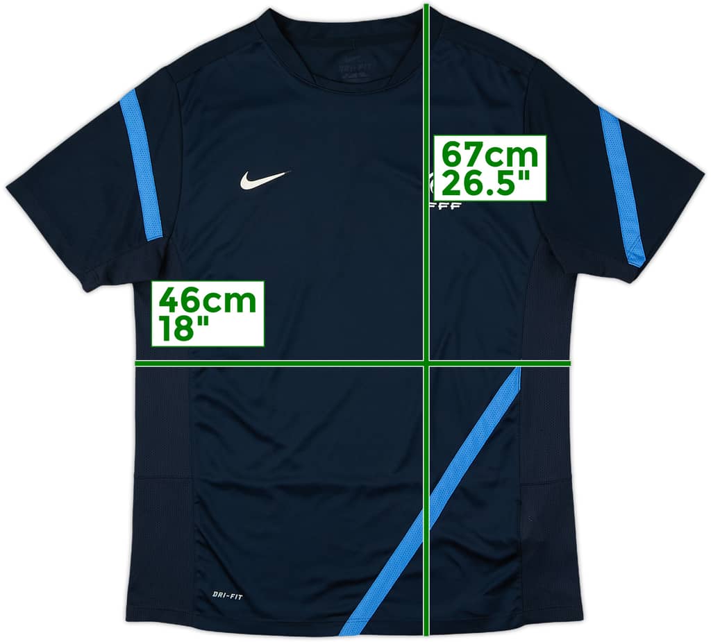 2012-13 France Nike Training Shirt - 6/10 - (XL.Boys)