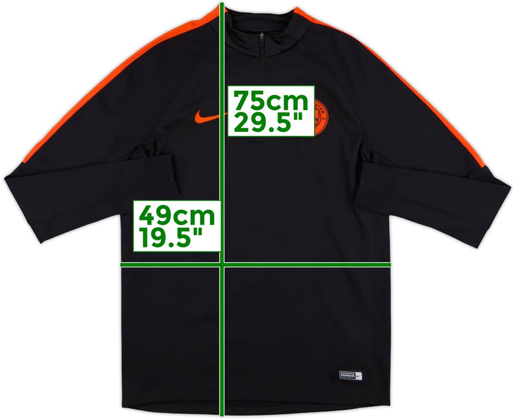 2016-17 Chelsea Nike 1/4 Zip Sweat Top - 10/10 - (M)