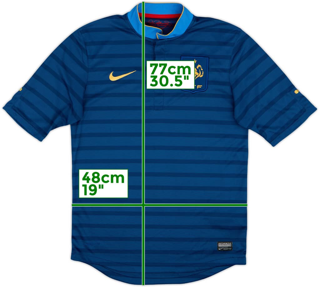 2012-13 France Home Shirt - 8/10 - (S)