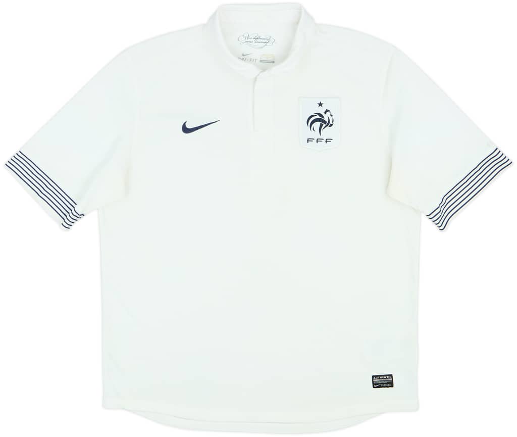 2012-13 France Away Shirt - 8/10 - (XL)