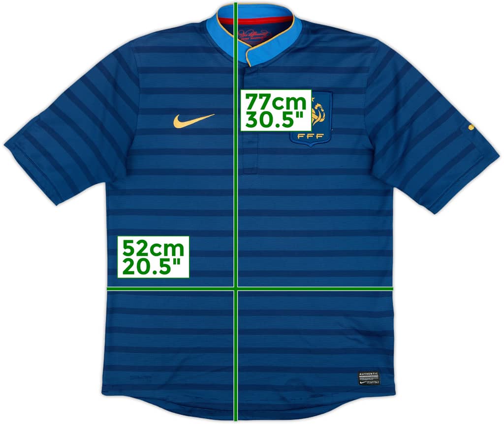 2012-13 France Home Shirt - 7/10 - (M)