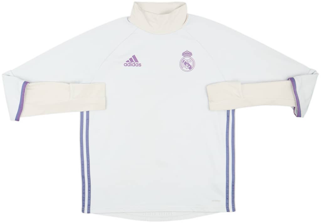2016-17 Real Madrid adidas Drill Top - 5/10 - (M)