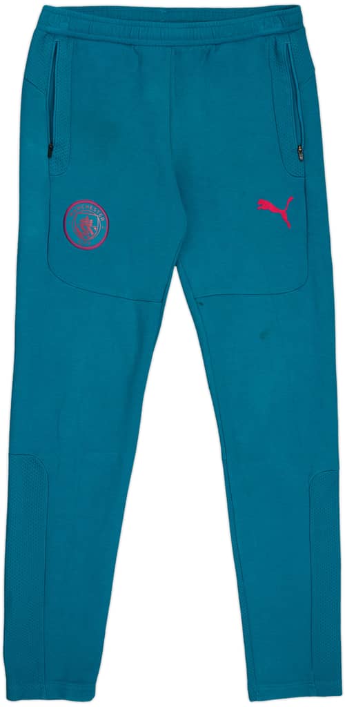 2021-22 Manchester City Puma Track Pants/Bottoms - 8/10 - (M)