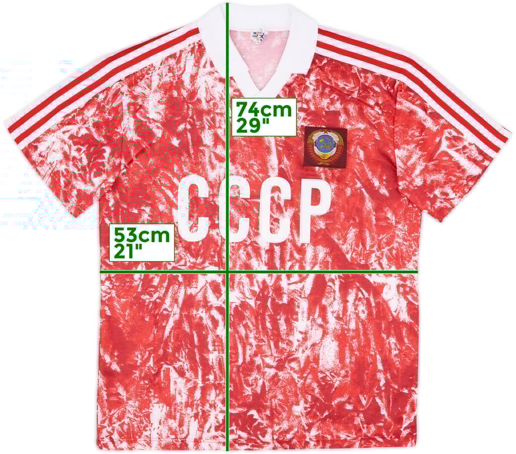 1989-91 Soviet Union Home Shirt - 5/10 - (M)