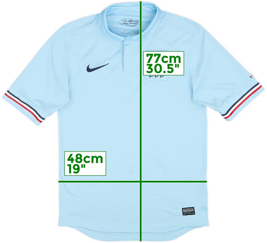 2013-14 France Away Shirt - 9/10 - (S)