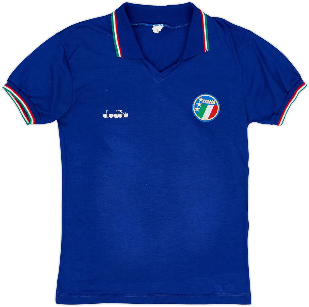 1986-91 Italy Home Shirt - 6/10 - (L)