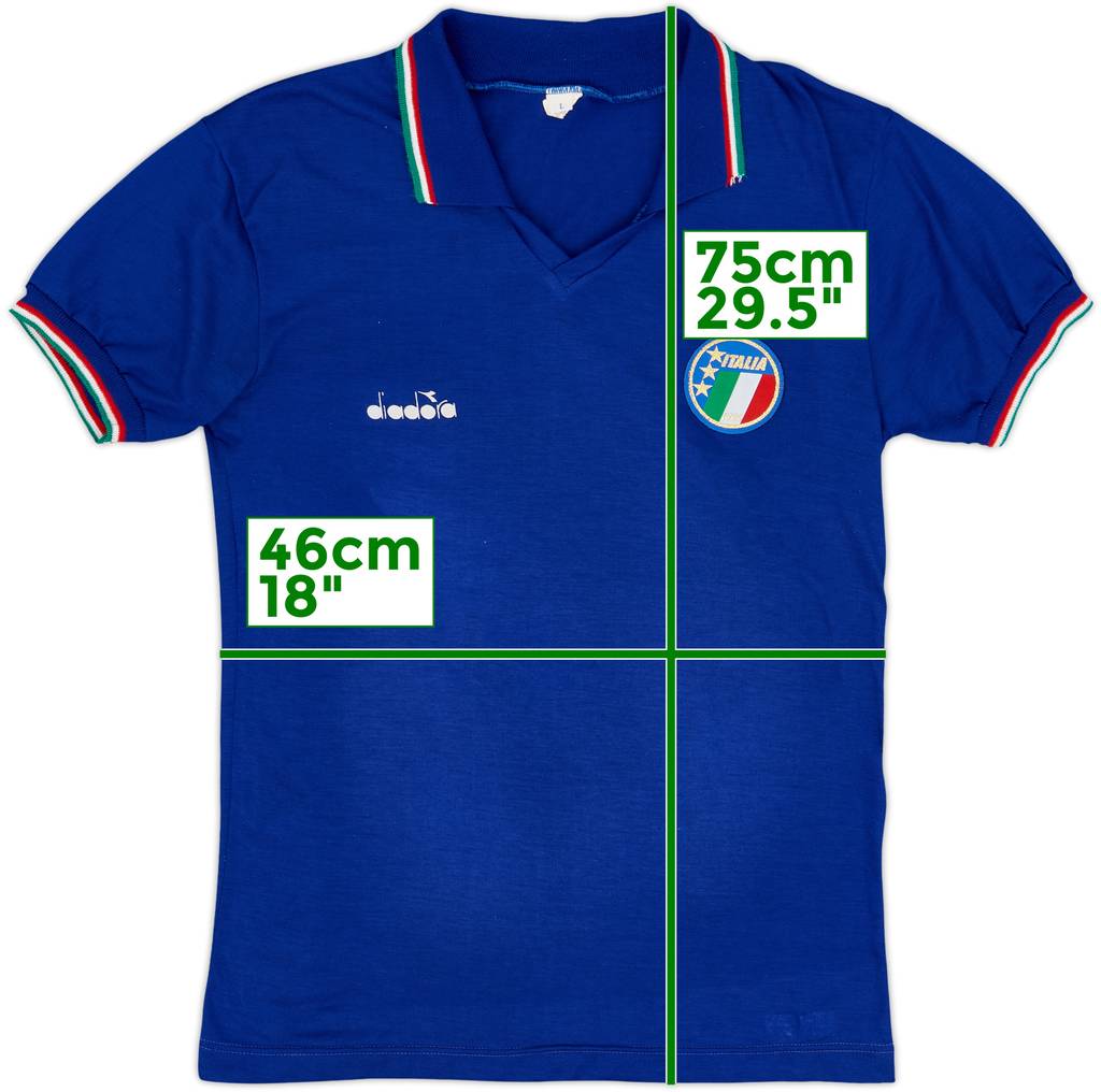 1986-91 Italy Home Shirt - 6/10 - (L)