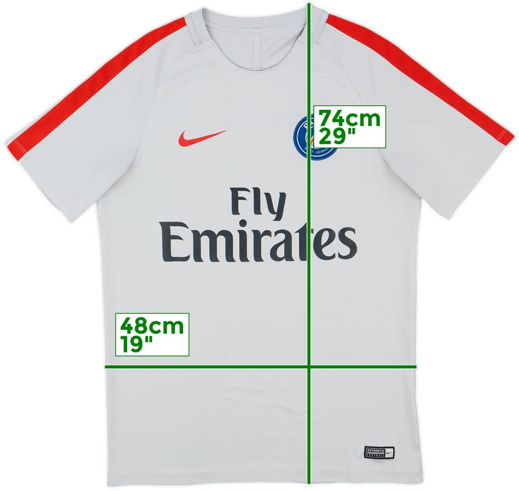 2016-17 Paris Saint-Germain Nike Training Shirt - 7/10 - (M)