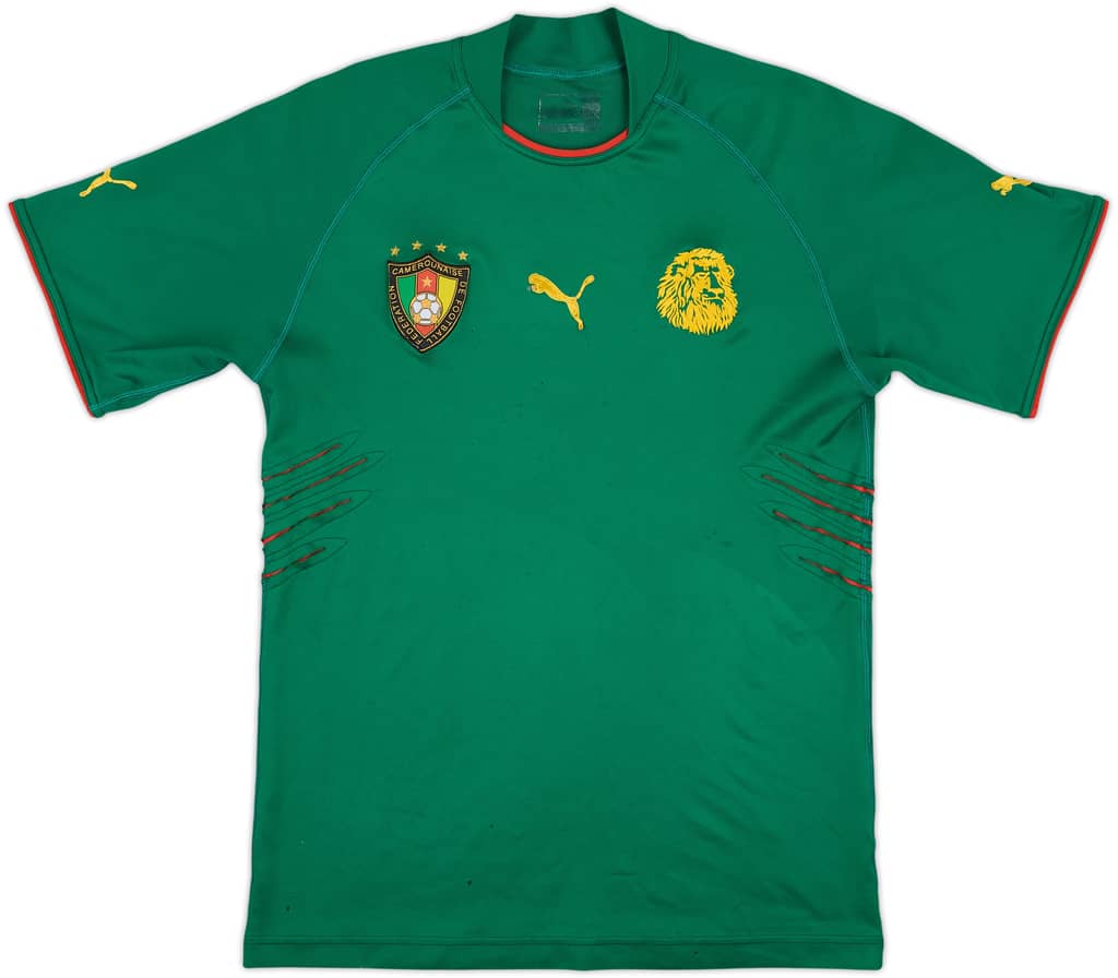 2004-06 Cameroon Home Shirt - 6/10 - (L.Boys)