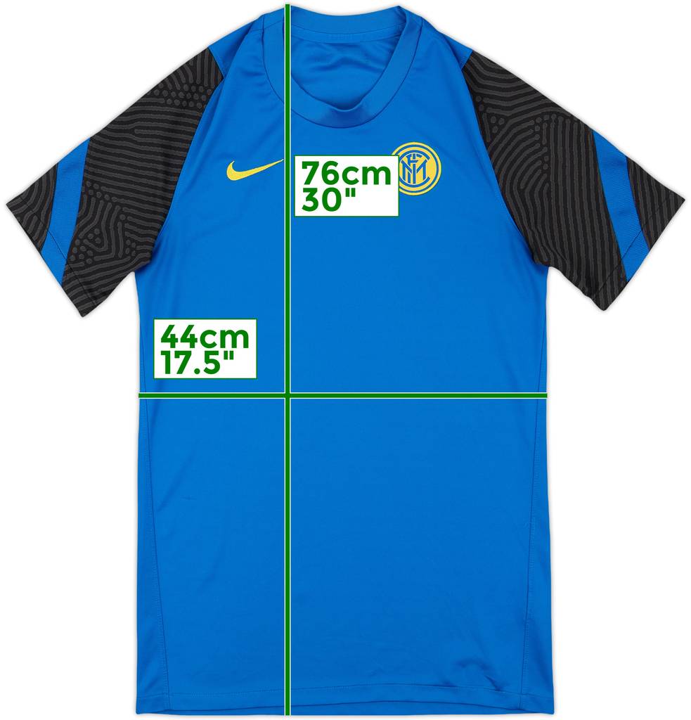 2020-21 Inter Milan Nike Training Shirt - 8/10 - (S)