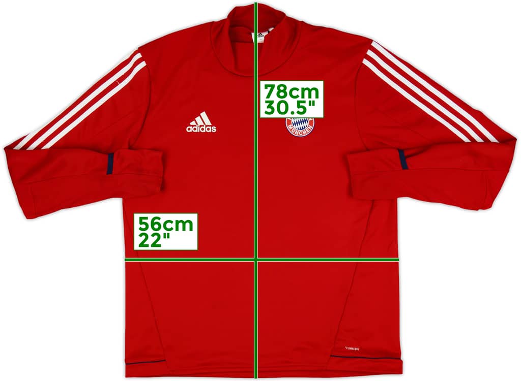 2017-18 Bayern Munich adidas Sweat Top - 8/10 - (L)