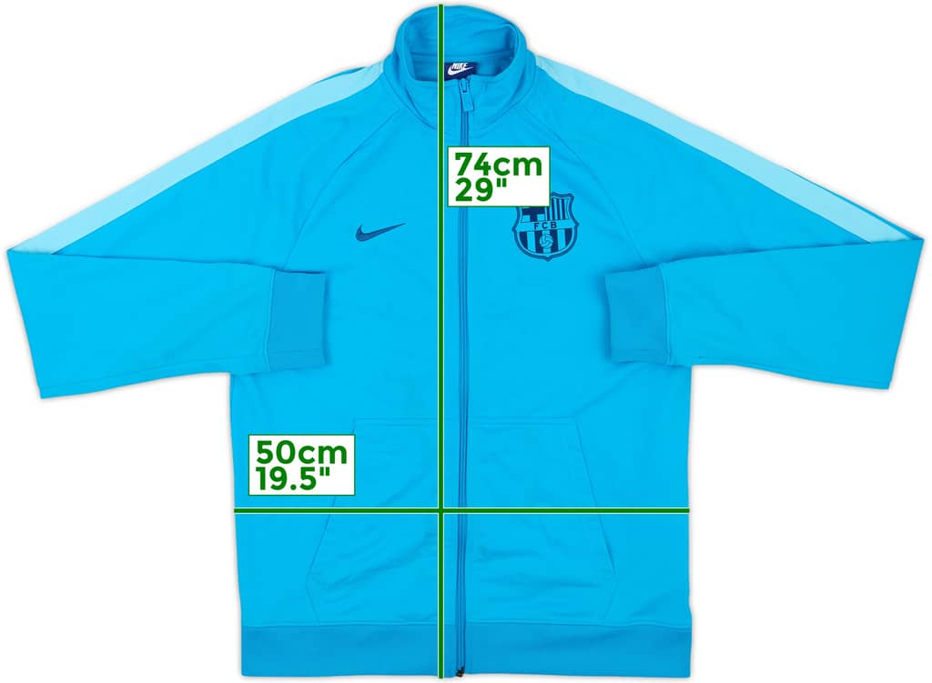 2019-20 Barcelona Nike Track Jacket - 8/10 - (M)