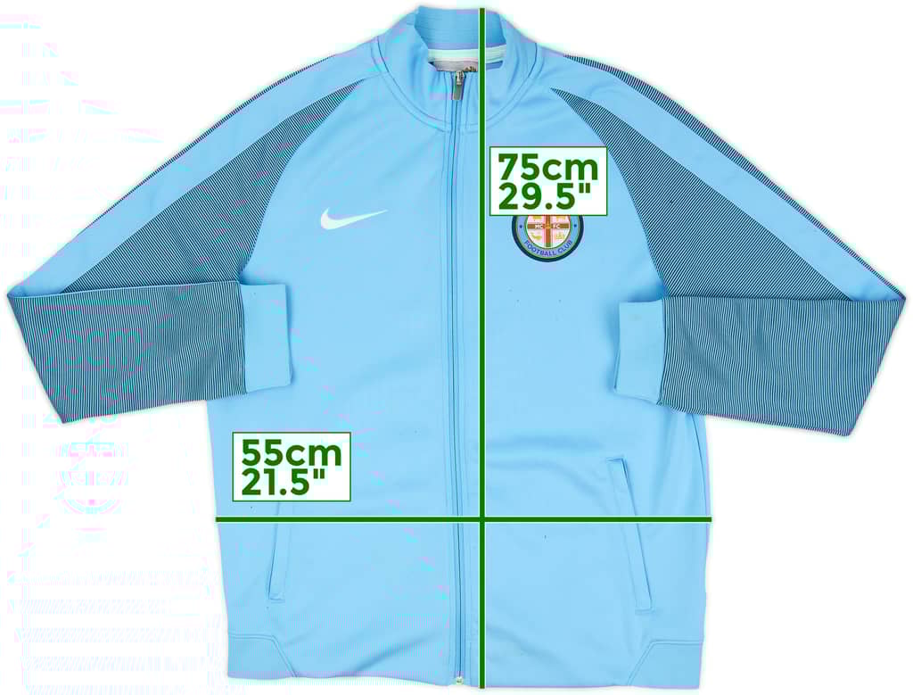 2016-17 Melbourne City Nike Track Jacket - 6/10 - (L)