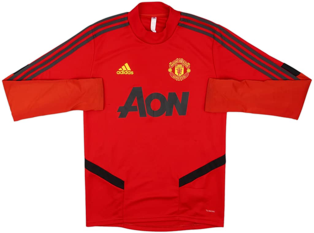 2019-20 Manchester United adidas Drill Top - 7/10 - (S)