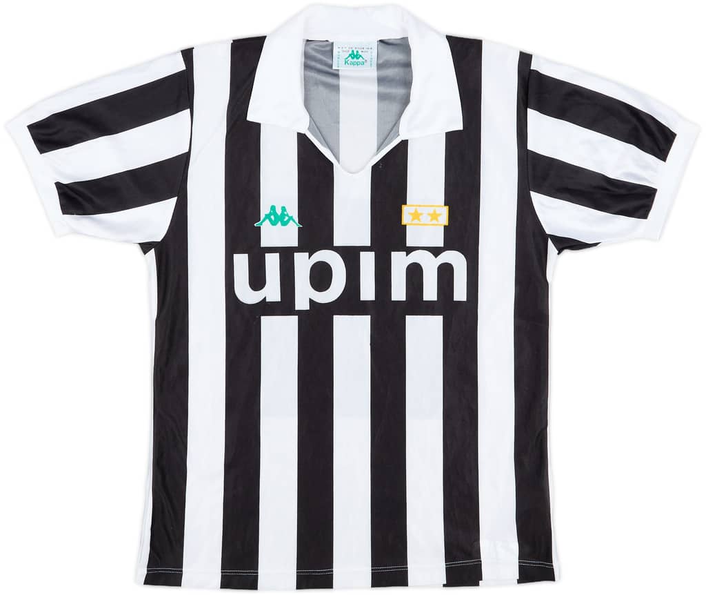 1991-92 Juventus Home Shirt - 8/10 - (M.Boys)