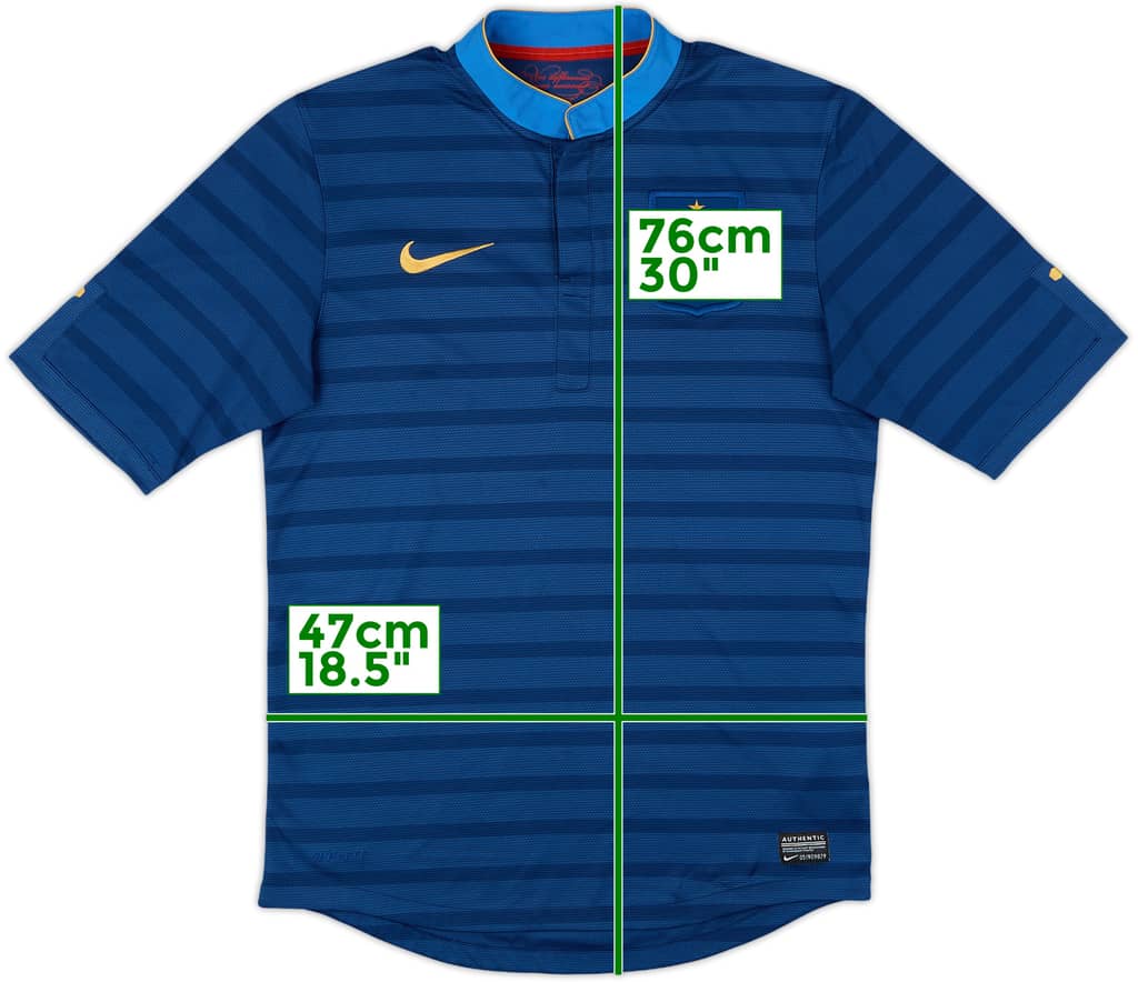2012-13 France Home Shirt - 8/10 - (S)