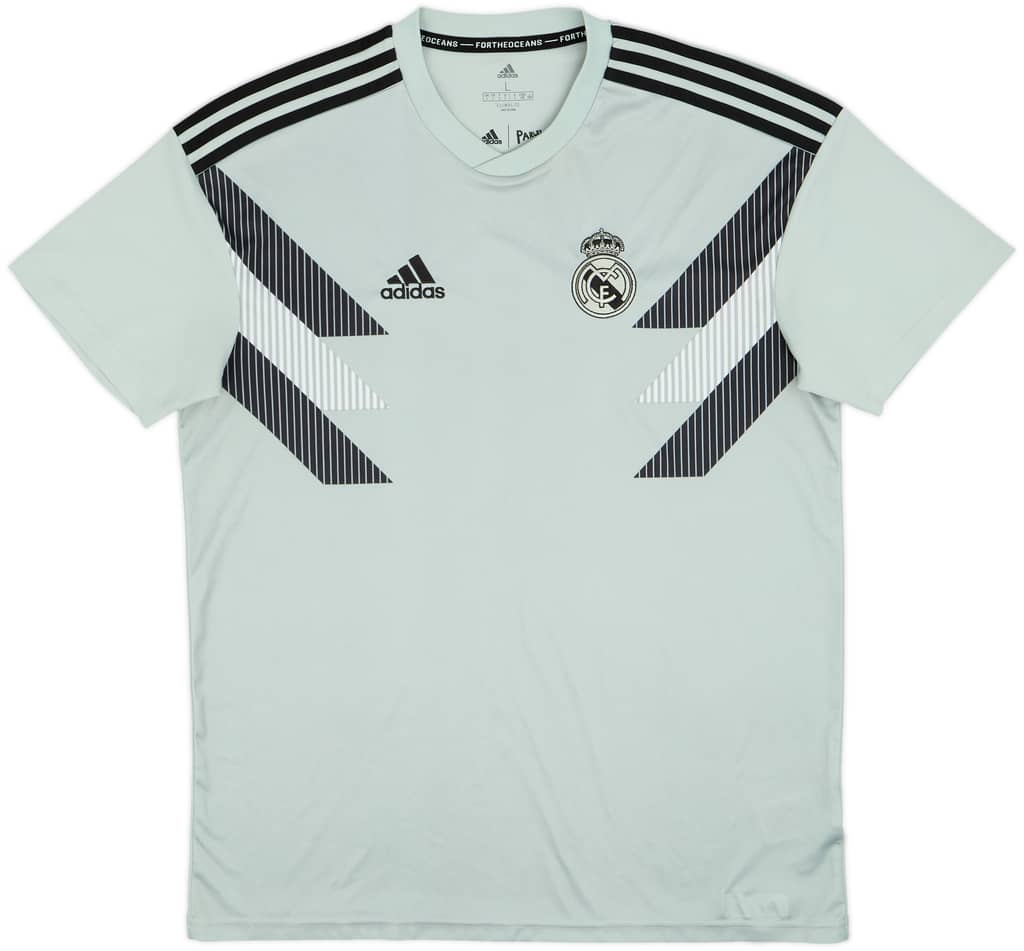 2018-19 Real Madrid adidas Training Shirt - 8/10 - (L)