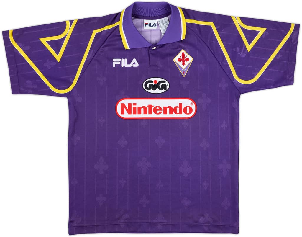 1997-98 Fiorentina Home Shirt - 9/10 - (S)
