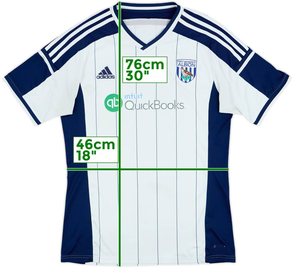 2014-15 West Brom Home Shirt - 5/10 - (M)