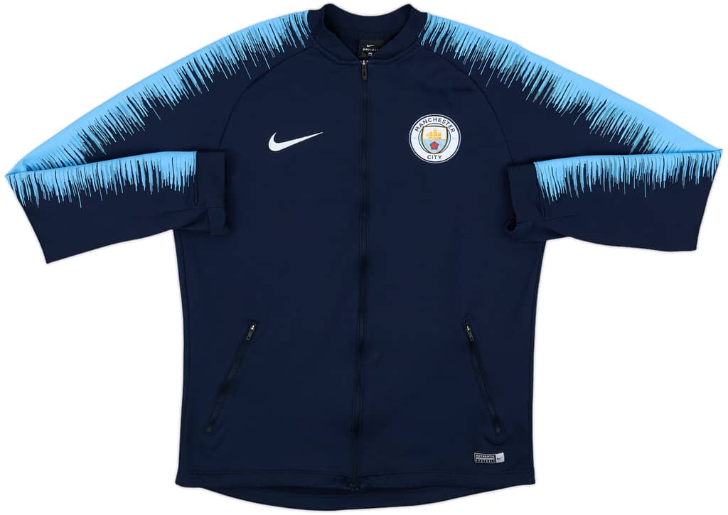 2018-19 Manchester City Nike Track Jacket - 8/10 - (M)