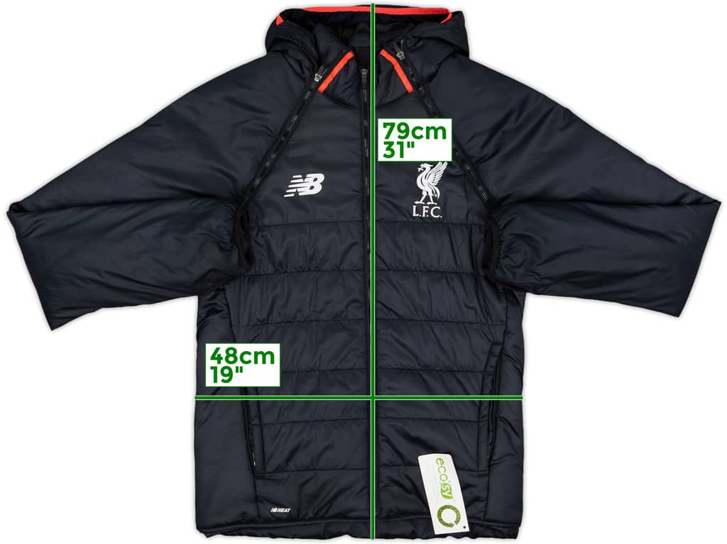 2016-17 Liverpool New Balance Padded Bench Coat (S)