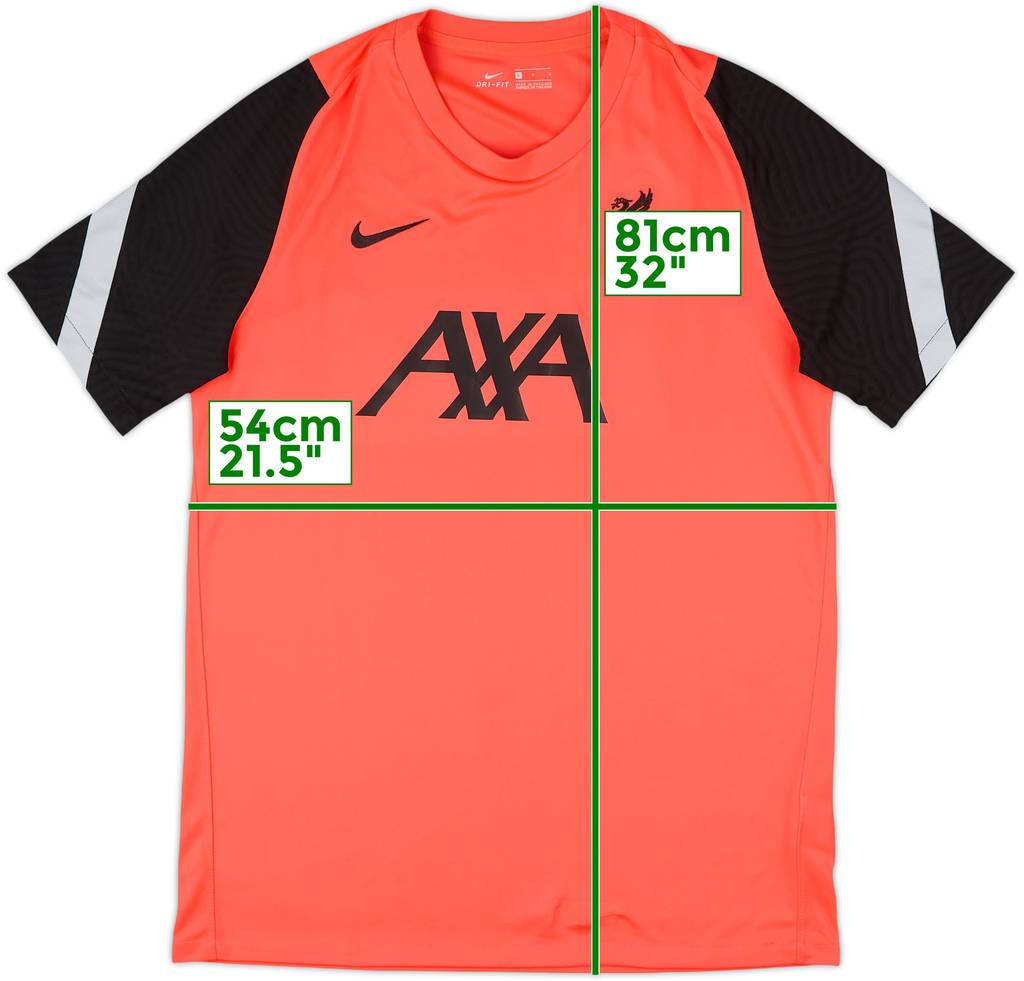 2020-21 Liverpool Nike Training Shirt - 8/10 - (L)