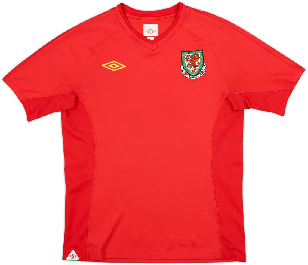 2010-11 Wales Home Shirt - 9/10 - (S)