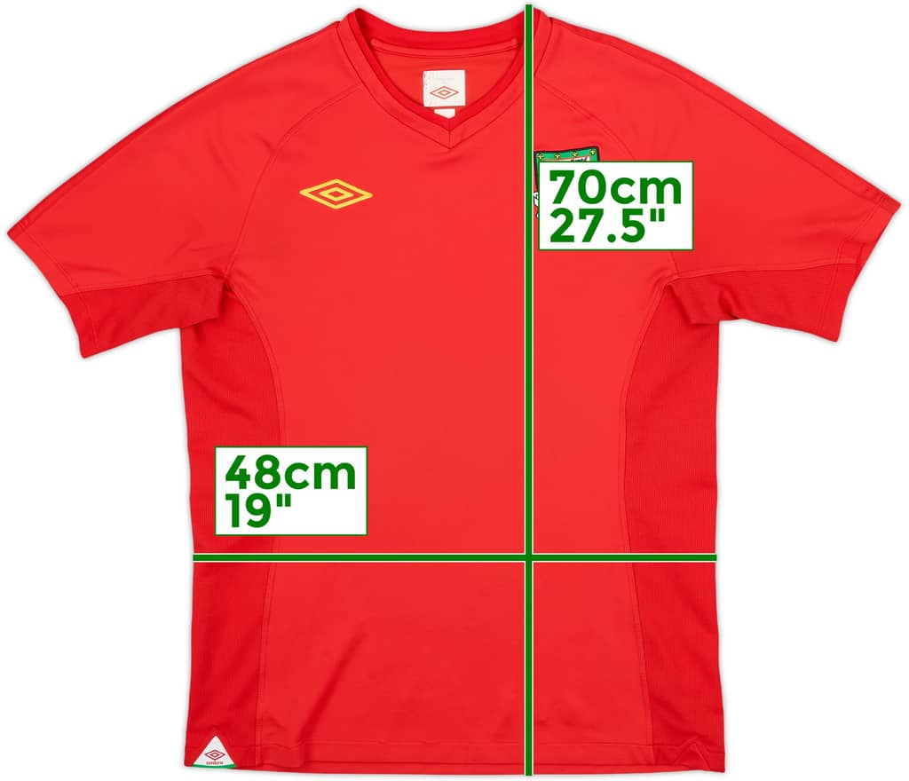 2010-11 Wales Home Shirt - 9/10 - (S)