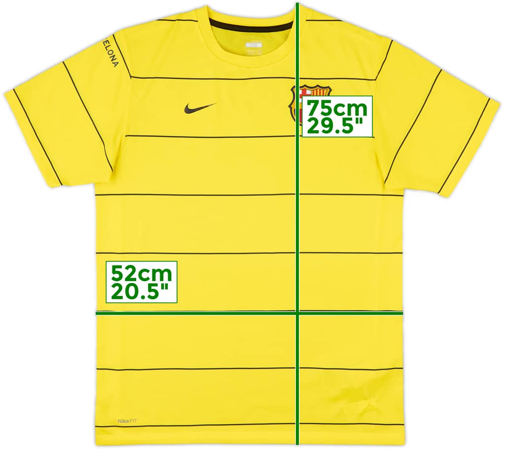2008-09 Barcelona Nike Training Shirt - 8/10 - (M)