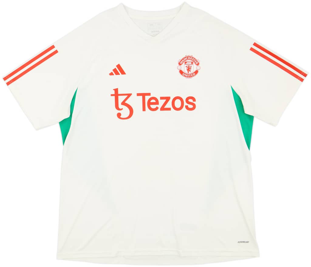 2023-24 Manchester United adidas Training Shirt - 6/10 - (XXL)