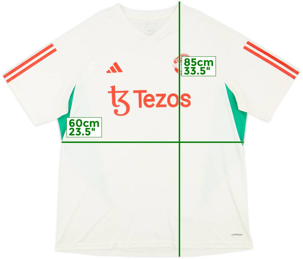 2023-24 Manchester United adidas Training Shirt - 6/10 - (XXL)