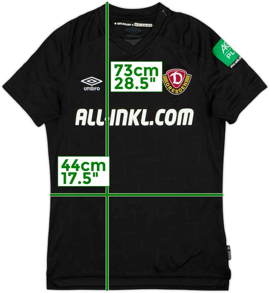 2021-22 Dynamo Dresden Away Shirt - 9/10 - (S)