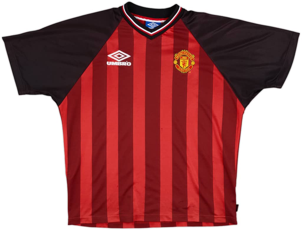 1998-99 Manchester United Umbro Training Shirt - 8/10 - (XL)