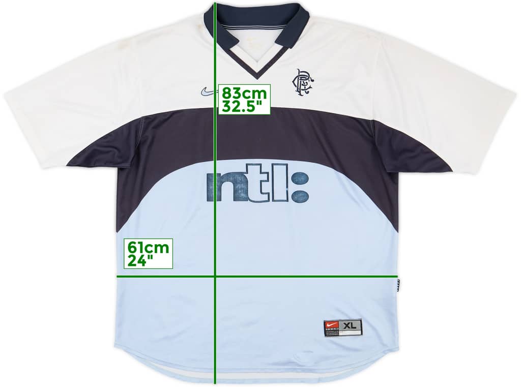 1999-00 Rangers Away Shirt - 6/10 - (XL)