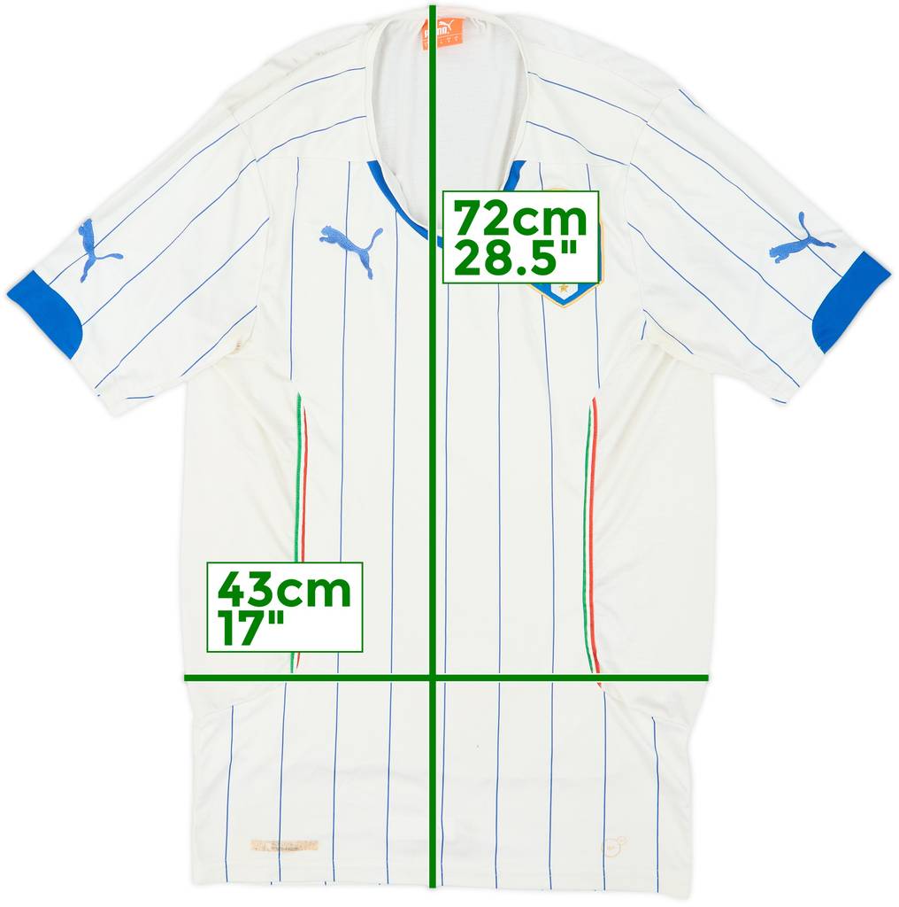 2014-15 Italy Away Shirt - 5/10 - (S)