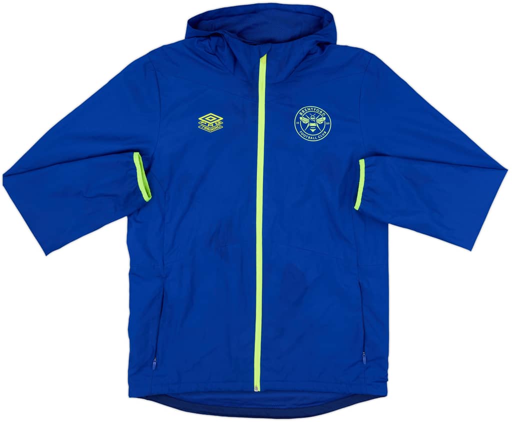 2022-23 Brentford Umbro Hooded Rain Jacket - 7/10 - (M)
