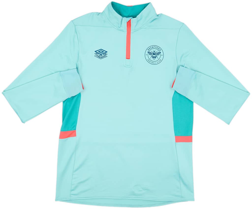 2023-24 Brentford Umbro 1/4 Zip Drill Top - 8/10 - (L)