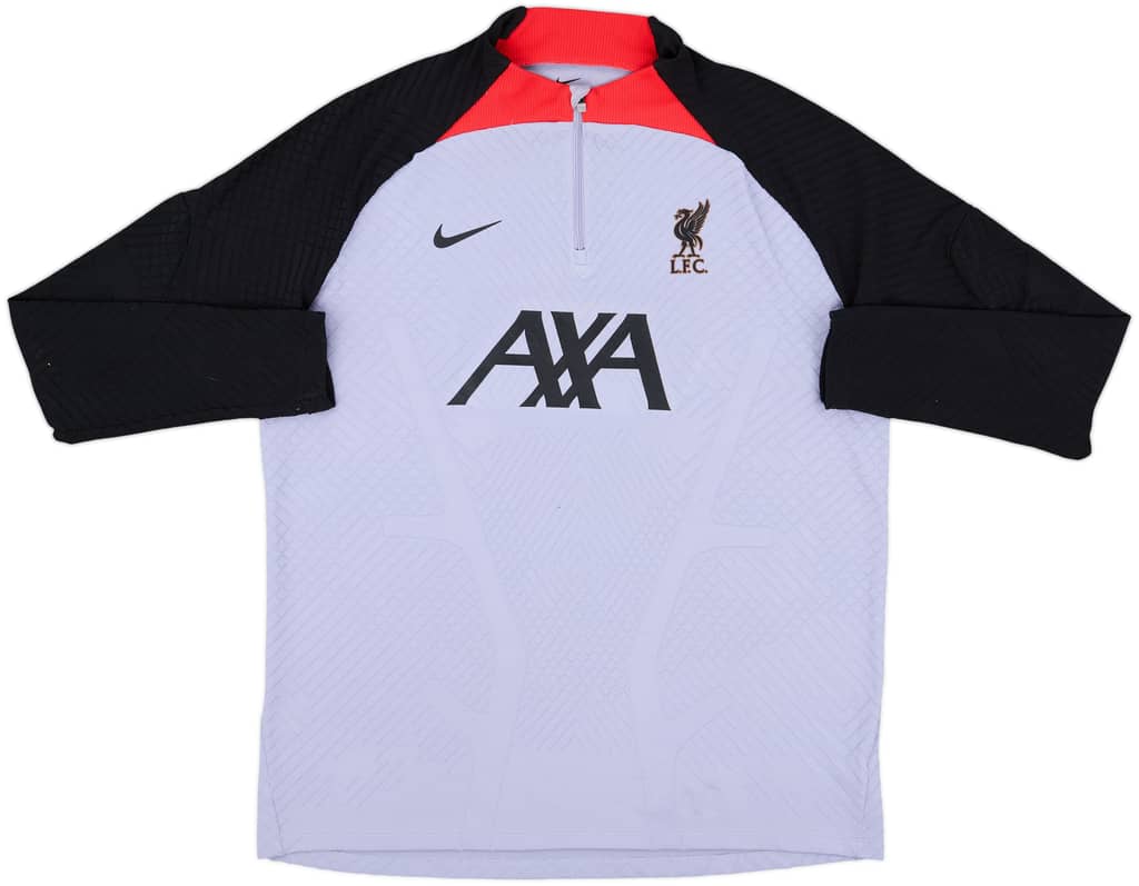 2022-23 Liverpool Nike Dri-Fit ADV 1/4 Zip Drill Top - 9/10 - (XL)