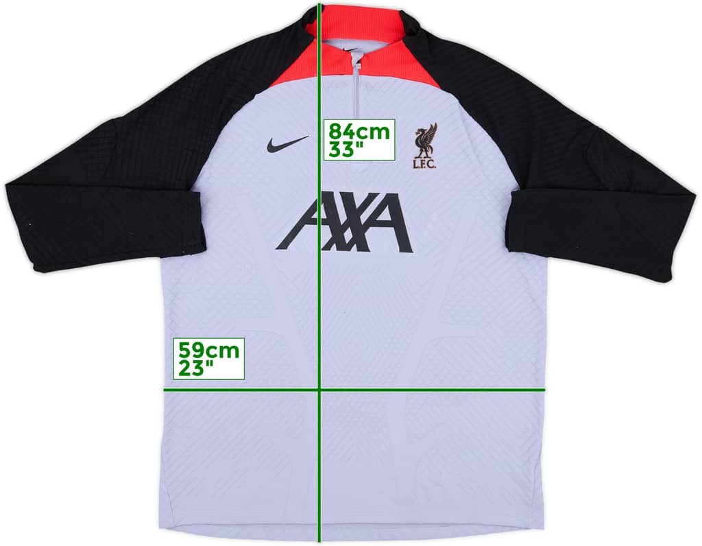 2022-23 Liverpool Nike Dri-Fit ADV 1/4 Zip Drill Top - 9/10 - (XL)