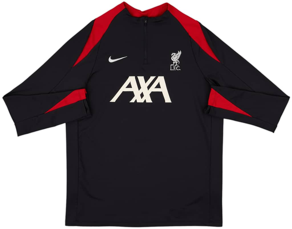 2024-25 Liverpool Nike 1/4 Zip Dill Top - 7/10 - (L)