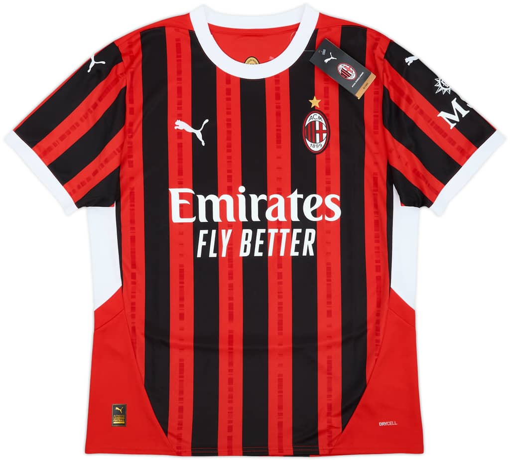 2024-25 AC Milan Home Shirt (L)