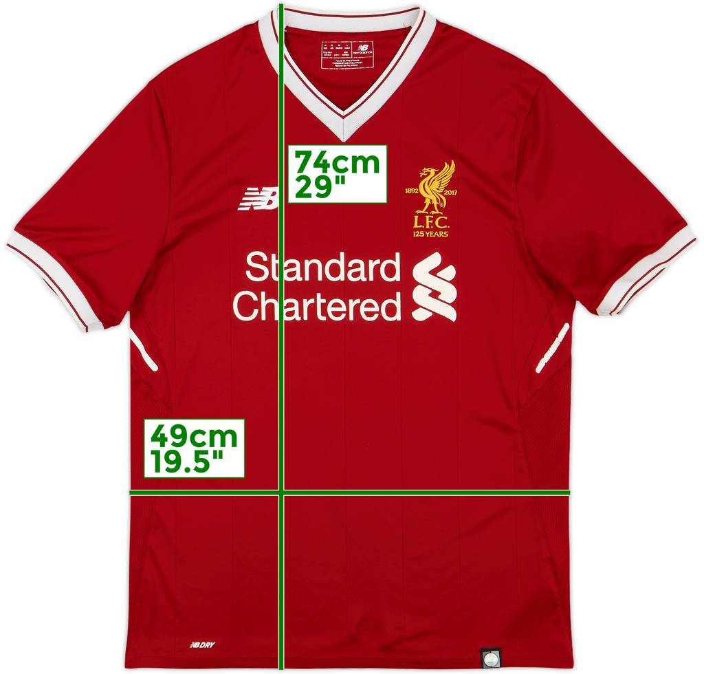 2017-18 Liverpool 125 Years Home Shirt - 5/10 - (M)