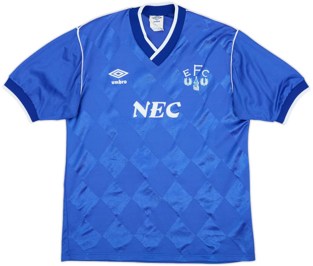 1986-89 Everton Home Shirt - 9/10 - (M)