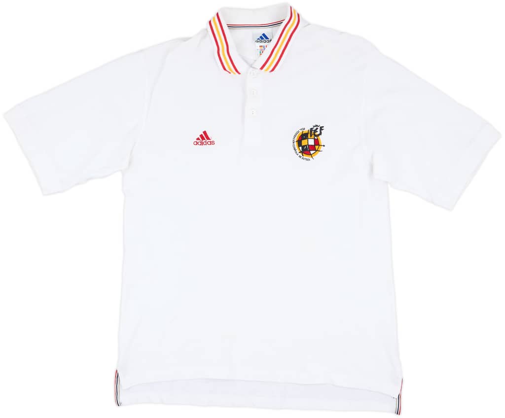 1998-99 Spain adidas Polo Shirt - 8/10 - (L)