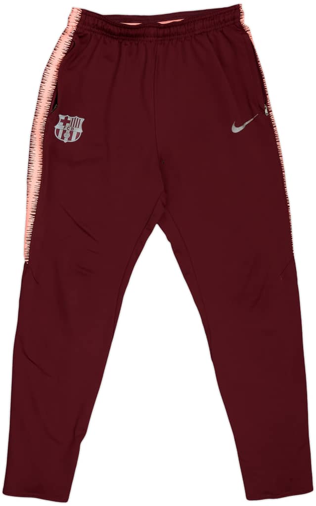 2018-19 Barcelona Nike Track Pants/Bottoms - 5/10 - (XL.Boys)