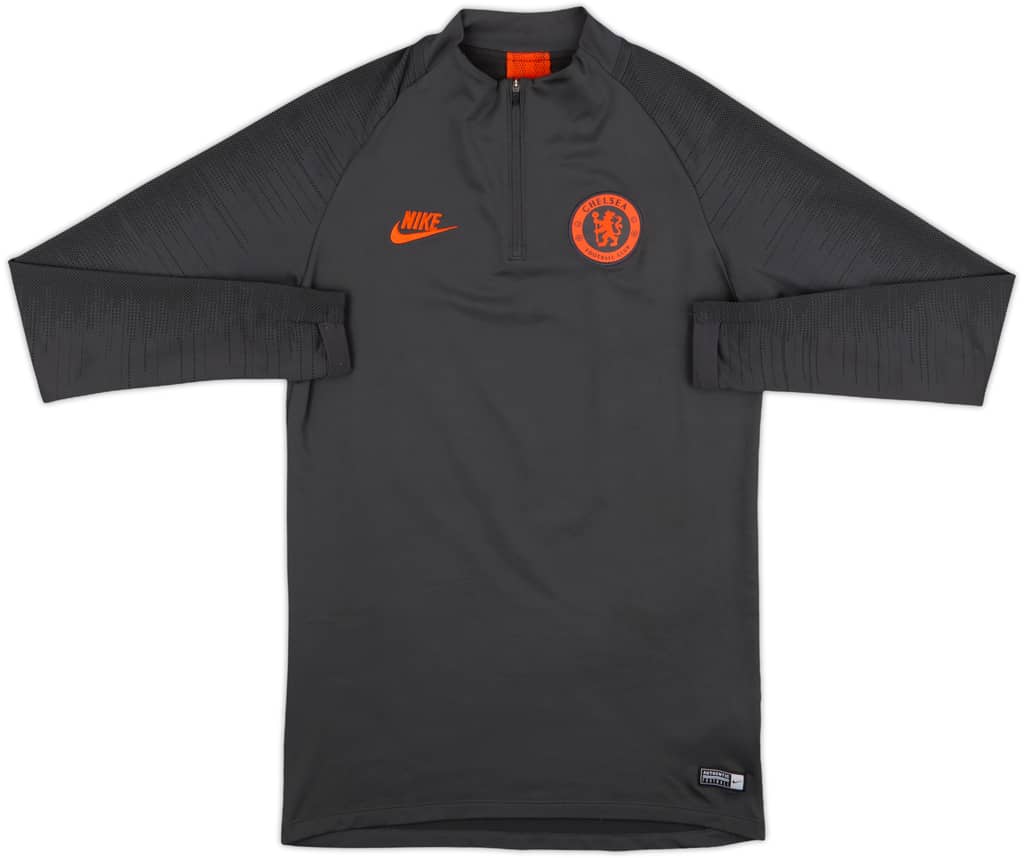 2019-20 Chelsea Nike 1/4 Zip Sweat Top - 10/10 - (S)