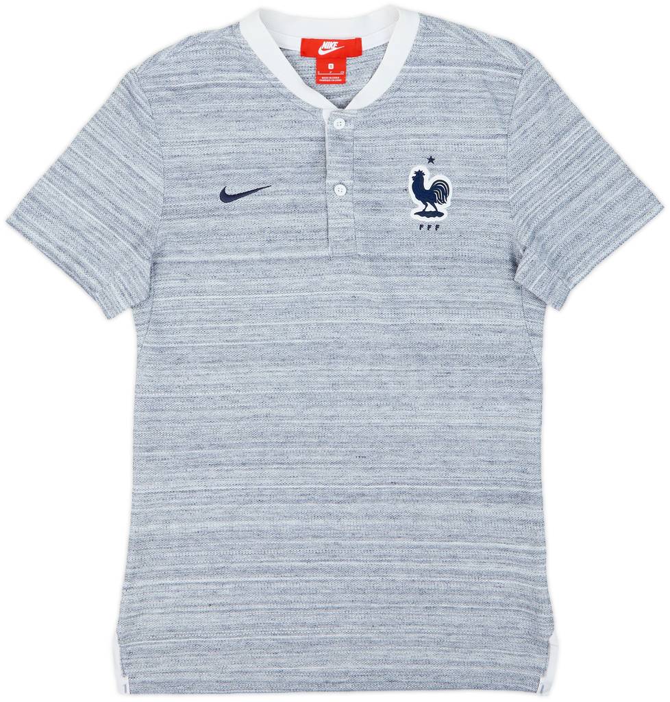 2018-19 France Nike Polo Shirt - 8/10 - (S)