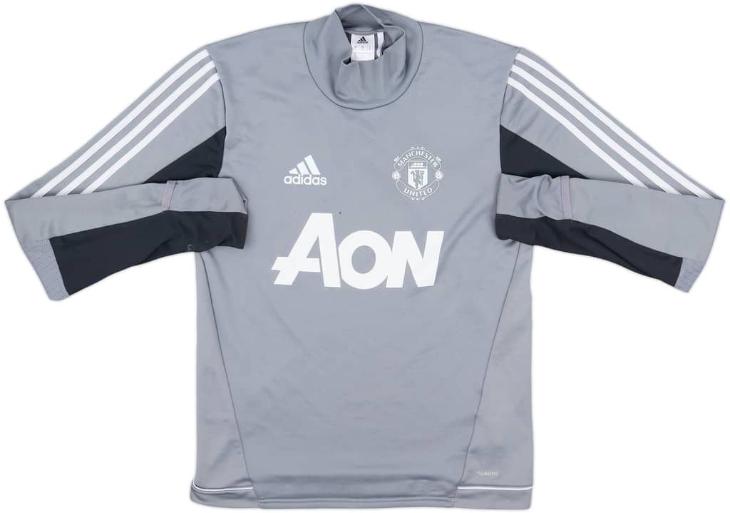 2017-18 Manchester United adidas Sweat Top - 6/10 - (S)
