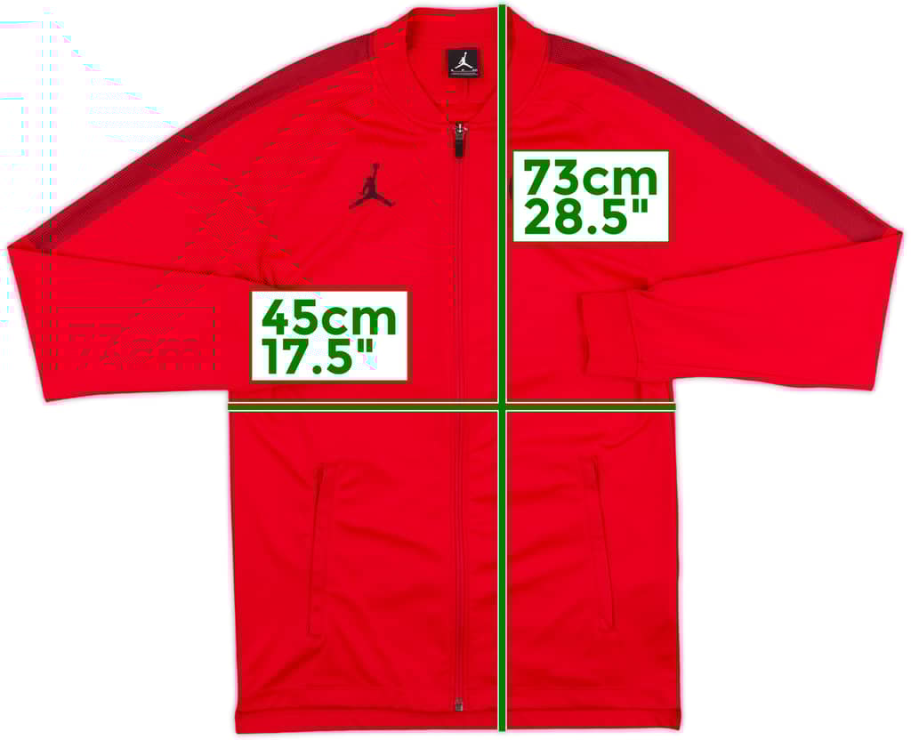2018-19 Paris Saint-Germain Nike Jordan Track Jacket - 10/10 - (S)